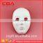 DIY White Recycled paper halloween pumpkin face mask