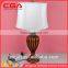 unique factory supplied table lamp with power outlet