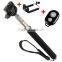 Hot selling cheap mobile phone selfie monopod hand held selfie sticks