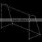 steel material soccer goal and stainless steel material for training
