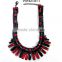 2015 New design exaggerated punk chunky handmade acrylic bead necklace