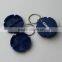 Cross Shaped 4 compartments Pill Box with Key Chain, Pill Box Keyring