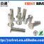 6x20mm plain color solid aluminum rivet
