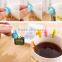 Hot Sale Silicone Tea Bag Holder Cup Mug Candy Colors Gift Set Good
