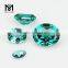 Nanosital #25 Green nano crystal glass stone for silver jewelry