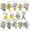 pikachu keychain pokemon key chain