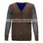 Fashion Mens Business V Neck Knitwear Cashmere Knitted Sweater