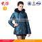 Mature 100% polyester padded jacket Women Quilted Jacket