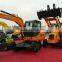 wheel crawler excavator 8ton excavator digger for earthmoving contractors