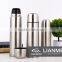 custom Logo color painting double wall vacuum insulated stainless steel vacuum flask water bottle