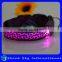 Special Hot Selling Flashing Led Tpu Dog Collar