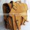 2571 Hot Selling Brown Suede Leather Unisex Crossbody Messenger Bag