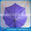 30" purple golf umbrella manual open windproof frame