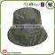 Cotton Military Bucket Caps Fishmen Camo Bucket Hats and Caps