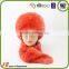 Lovely Cat Ears Fluffy Animal Hat With Scarf Matching Optionel