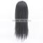 top selling aliexpress cheapest black color in stock synthetic 18 inch silk straight heat resistant fibre lace frontal wig