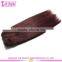 Grade 6a Cheap 99j hair weave European remy hair weaving 99j