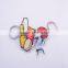 Custom Printed Acrylic Keychain For Gifts
