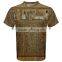 Custome Design 100% Polyester Full Sublimated T-shirt