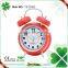 white twin bell clock,table clock