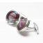 Hottest sale titanium Cufflink lasor logo costum made golden black red blue