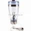 Bulk items of BPA free titan gel Li-ion USB Rechargeable Stainless Steel Electric Protein Shaker Mixer Cup shaker bottle
