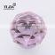 Zinc Alloy Pink Furniture Cabinet Door Pull Crystal Knob