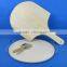 Round Dia380mm(15inches)Pizza Oven Stone with Wire Stand and Stainless Steel Cutter