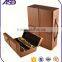 Popular Custom Design Leather Wine Gift Boxes/wine Packaging Box
