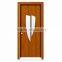 Interior wood door design window for bedroom and bathroom