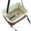 PawHut Pets Travel Car Seat Carrier-Coffee/Beige