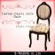 Italian classic style high quality antique wood chair at reasonable price