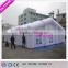 Waterproof tarpaulin tent type practical inflatable tent house for hot selling