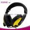USB PC Games headset headphone with Flexible microphone