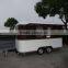 Two Sale Window DOuble Color Customized Mobile Fast Food Cart