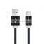 Voxlink 0.5m 1m 2m 3m silver color usb to micro usb cable universal charging cable for Samsung Android phones