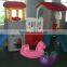 Plastic slide for kids ,foldable indoor slide, plastic sliding toys blowing
