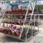 Hot Sales Display Danish Flower Trolley Cart with Pulling System