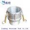 Hot Sale Aluminium Quick Couplings female with Thread outside Type B