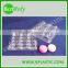 Clear Plastic Macaron Clamshell Packaging Of 2 4 8 12 16 18