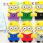 New arrive dispicable me PC/silicone case for iphone4S/5S cover