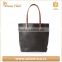 Customized women tote bag black shopping bag women simple design tote bag