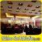 Customed Luxurious Stainless Steel Interior Restaurant Decoration Project