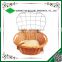 Bulk wicker bicycle basket for dogs