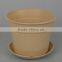bamboo fibre material garden flower pot