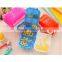 Colorful plastic 3 layers RECTANGLE portable travelling Mini pill box 8 day