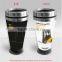 Color changing stainless steel hot and cold water bottle