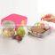 China Cheap Custom Hot Case Plastic Compartment School Lunch Box 2016