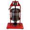 Stainless steel and painted small vertical sausage stuffer machine