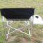 Hot cheap price folding aluminum director chair with side table for outdoor